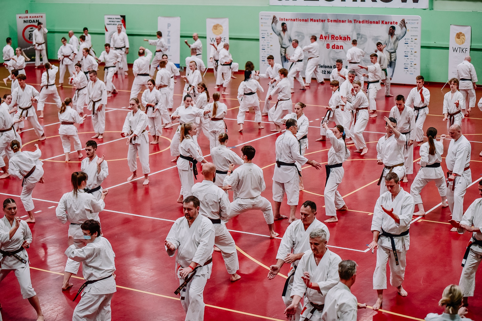 Ilustracja do informacji: Międzynarodowe Seminarium Karate
