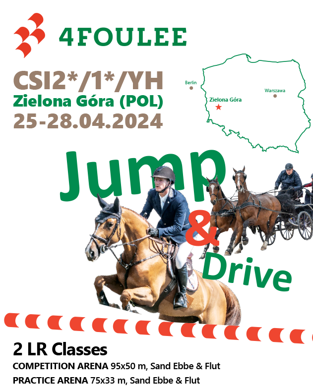 Ilustracja do informacji: 4Foulee Zielona Góra – jeździeckie sportowe emocje w Drzonkowie