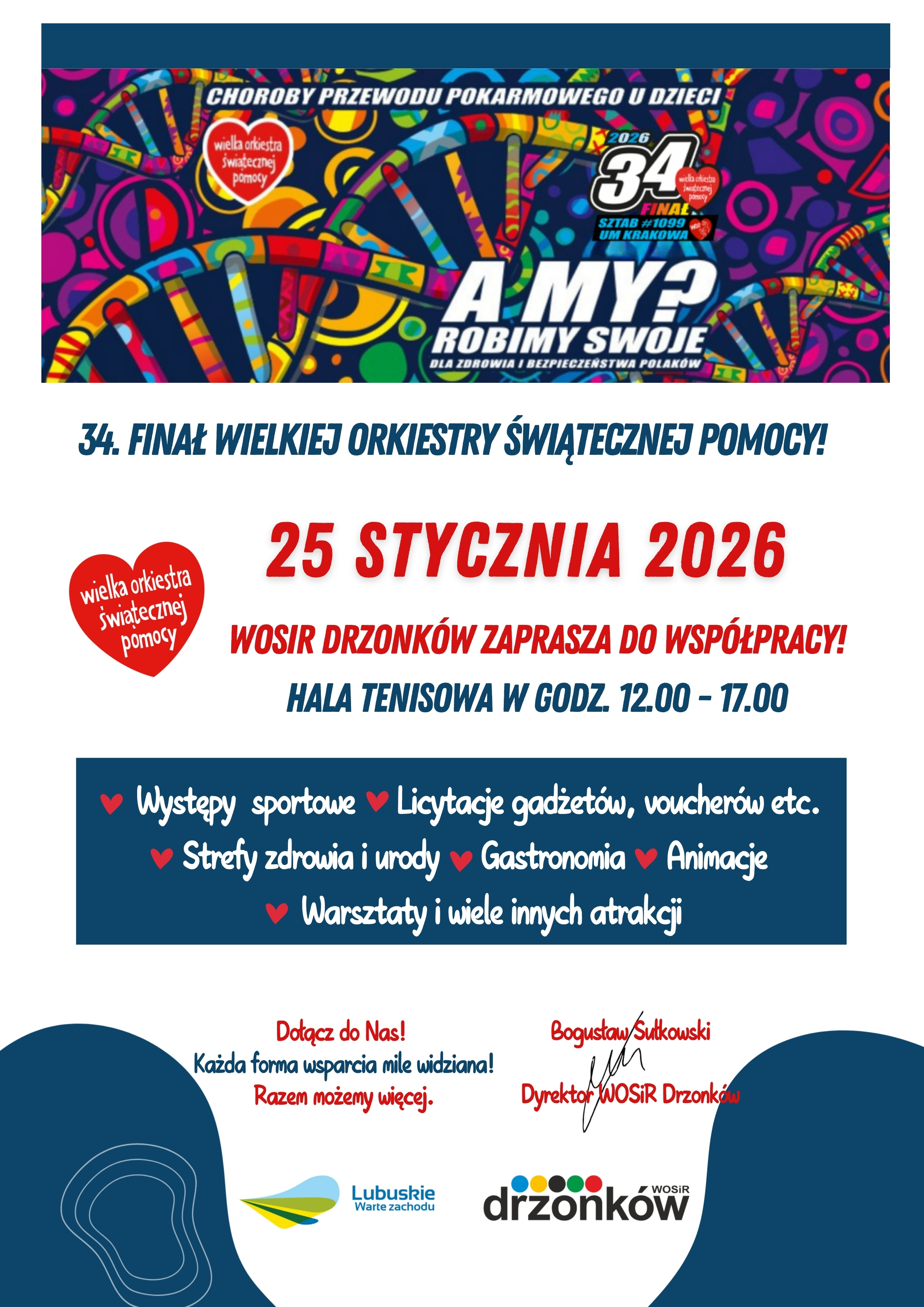 Miniatura zdjęcia: PLAKAT WOŚP 2026