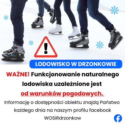 Baner: komunikat lodowisko 2026